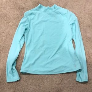 Lands' End girls rash guard